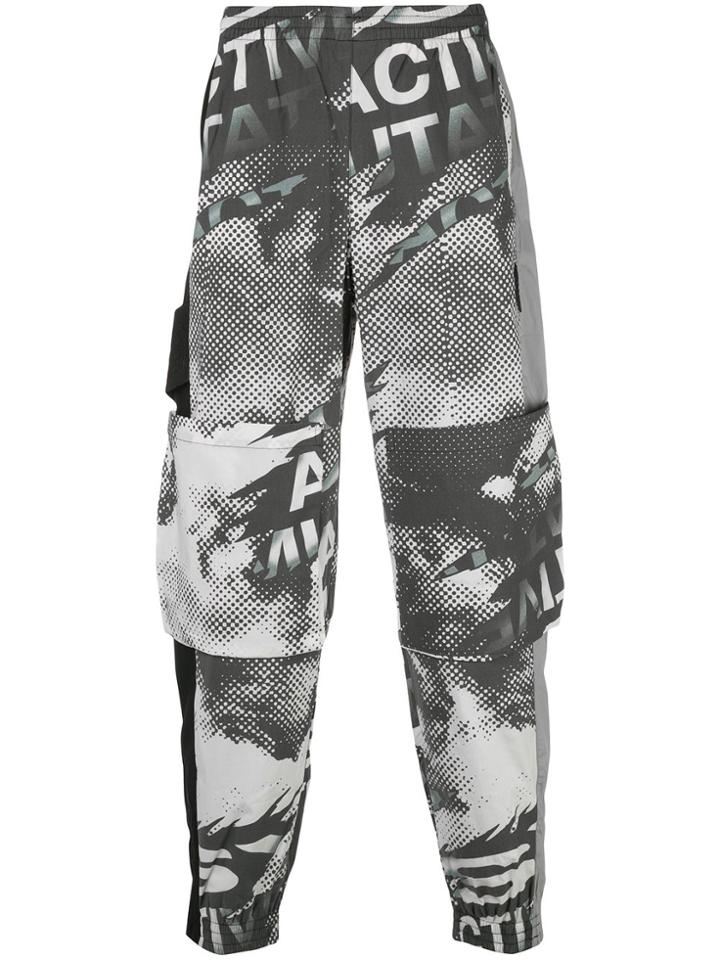 Perks And Mini B.t.c. Space Print Trousers - Grey