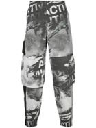 Perks And Mini B.t.c. Space Print Trousers - Grey