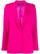 Styland Tailored Peaked Lapel Blazer - Pink