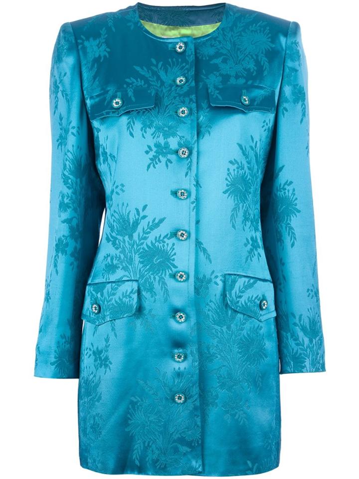Yves Saint Laurent Vintage Skirt Suit - Blue