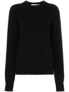 Helmut Lang Ring Detail Cashmere Jumper - Black