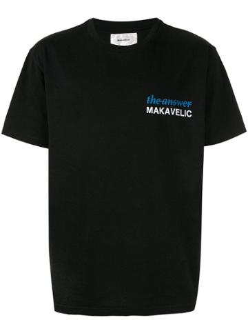 Makavelic Index Finger T-shirt - Black