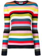 Jil Sander Vintage Slim Fit Striped Jumper - Multicolour