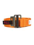 Heron Preston Logo Print Tape Belt - Orange