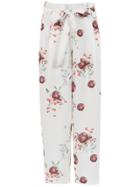 Olympiah Printed Culottes - White