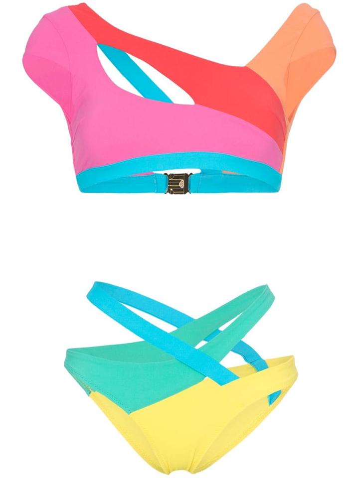 Agent Provocateur Izaro Asymmetric Bikini - Multicolour