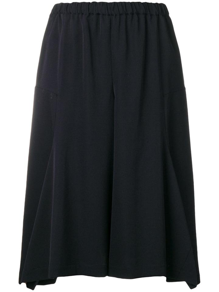 Comme Des Garçons Comme Des Garçons Flared Full Skirt - Blue