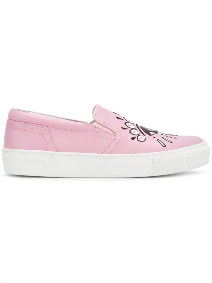 Kenzo K-skate Eye Sneakers - Pink