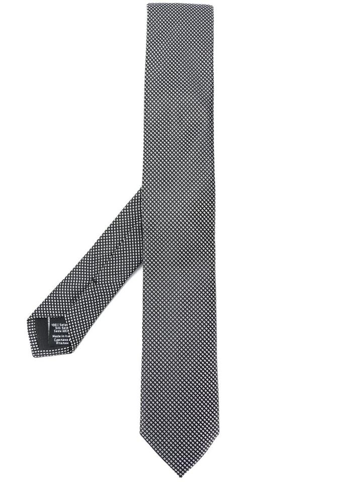 Boss Hugo Boss Micro Patterned Tie - Black