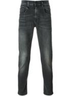 R13 Slim Fit Jeans, Men's, Size: 33, Black, Polyester/cotton/spandex/elastane