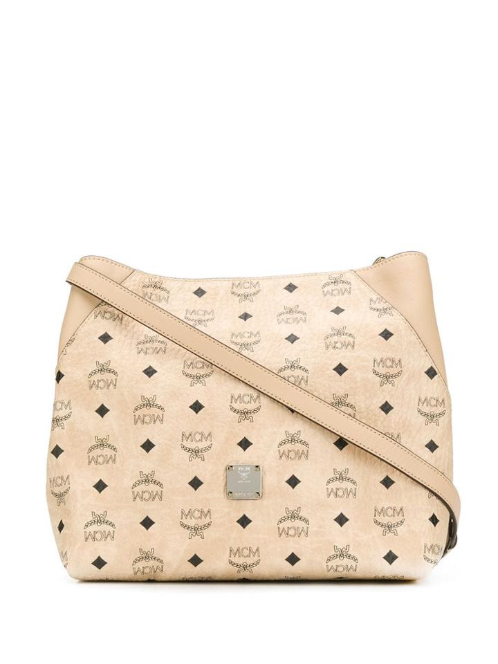 Mcm Medium Klara Hobo Tote - Neutrals