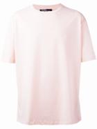 Raf Simons Plain T-shirt, Size: Medium, Pink/purple, Cotton