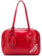 Prada Top Handles Bag - Red