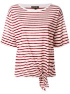 Loro Piana Striped T-shirt - Red