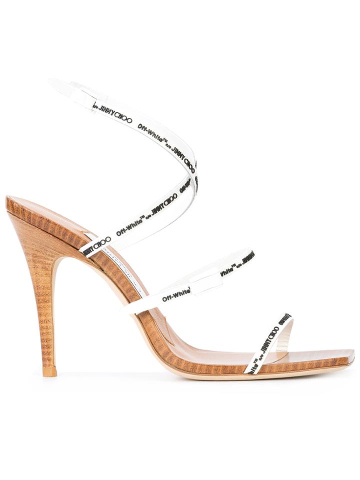 Off-white Off-white X Jimmy Choo Jane 100 Sandals
