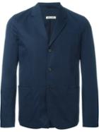 Marni Classic Blazer, Men's, Size: 46, Blue, Cotton