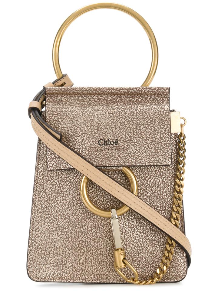 Chloé Small Faye Bracelet Bag - Yellow & Orange
