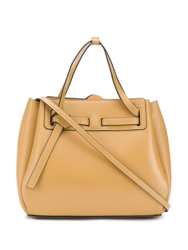 Loewe Lazo Mini Bag - Neutrals
