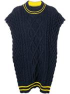 Maison Margiela Maison Margiela S51th0038s16424 511m Blue Navy Wool Or