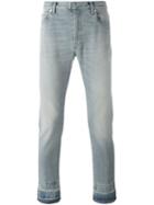 Maison Margiela Contrast Cuff Jeans, Men's, Size: 33, Blue, Cotton/spandex/elastane