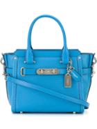 Coach Small 'swagger' Tote, Women's, Blue