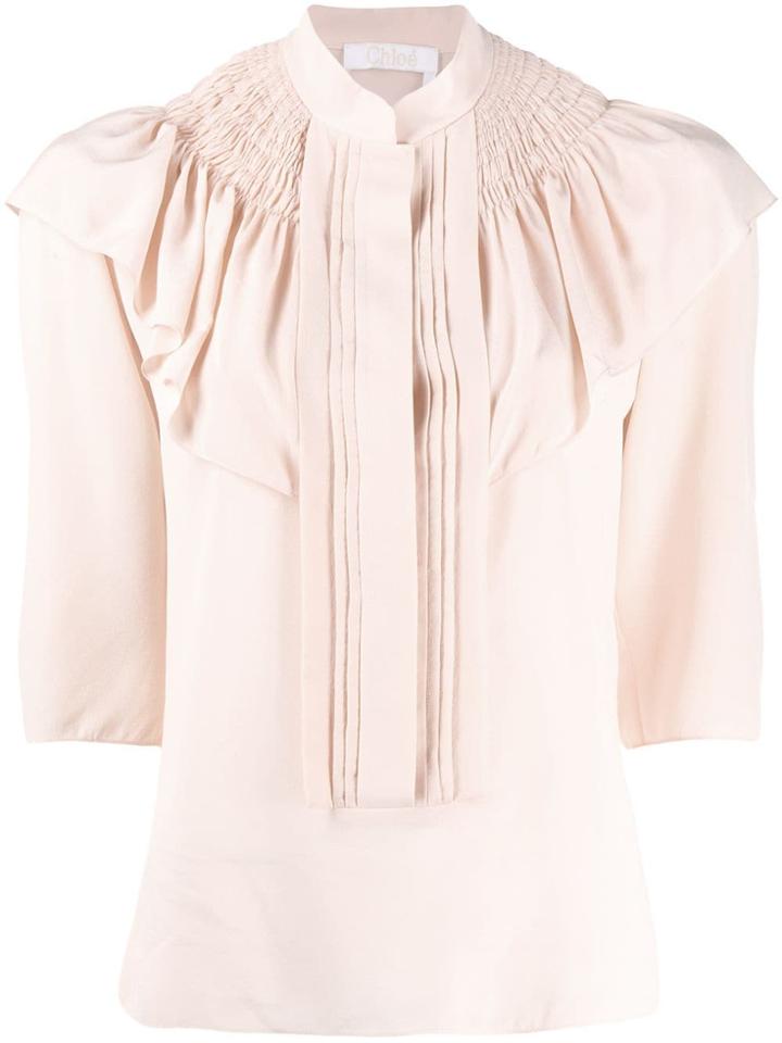 Chloé Ruffled Blouse - Pink
