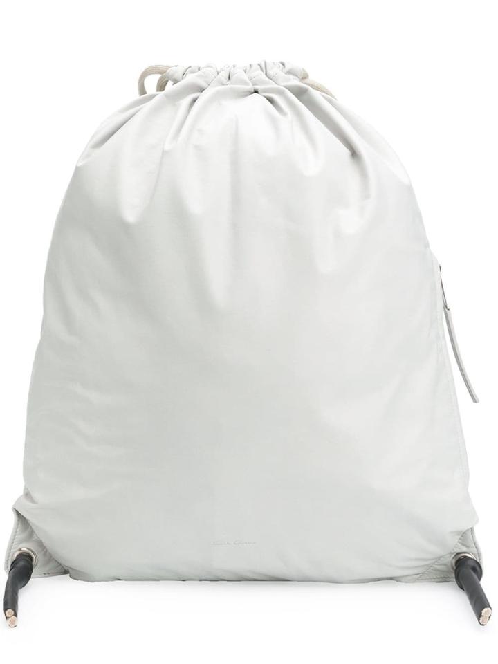 Rick Owens Drawstring Backpack - Grey