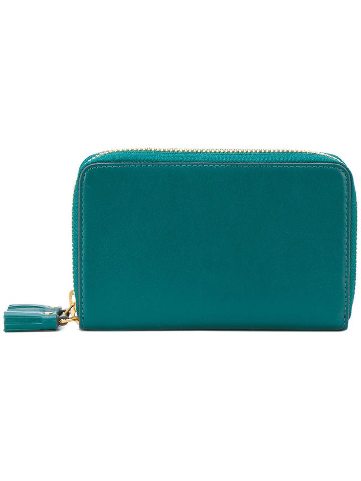 Anya Hindmarch Double Wallet - Green
