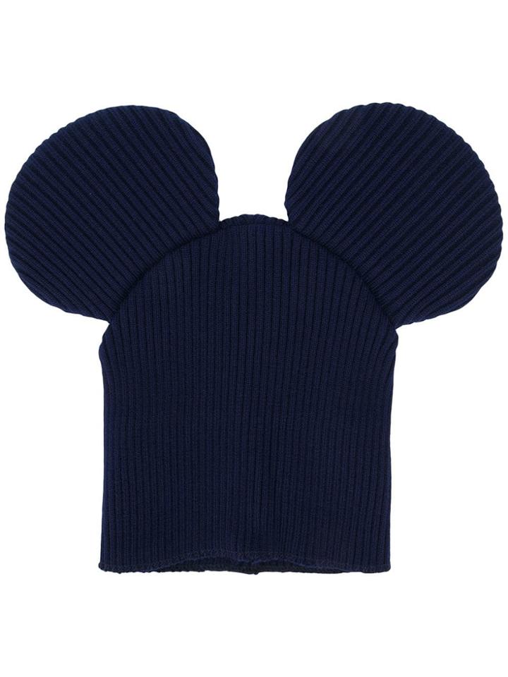 Comme Des Garçons Shirt Boys Mouse Ears Beanie - Blue