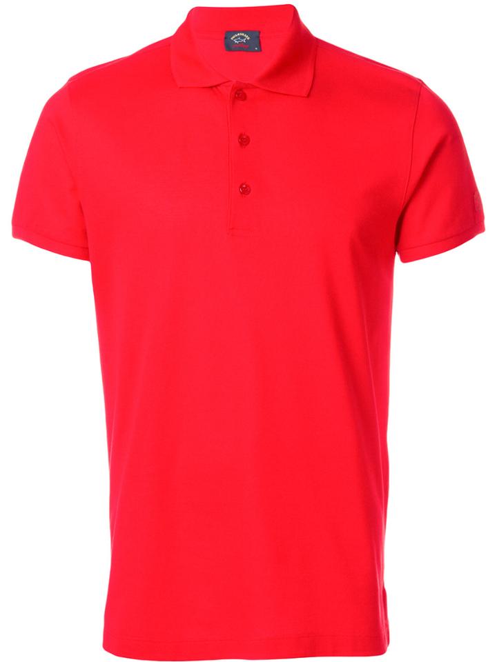 Paul & Shark Classic Short-sleeve Polo Top - Red