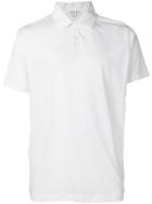 Sunspel Short Sleeved Polo Shirt - White
