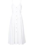 Petersyn Button Midi Dress - White