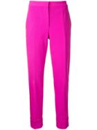 Narciso Rodriguez Cropped Trousers - Pink & Purple