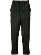 Vince - Cropped Trousers - Women - Cupro - S, Black, Cupro
