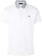 Etro - Contrast Collar Polo Shirt - Men - Cotton - Xl, White, Cotton