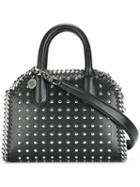 Stella Mccartney Mini Falabella Studded Box Bag, Women's, Black, Polyester