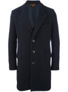 Barena 'borella' Coat, Men's, Size: 46, Blue, Cotton/acetate/wool