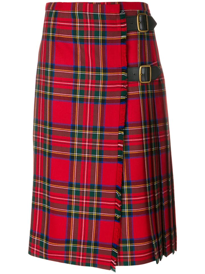 Burberry Tartan Kilt - Red