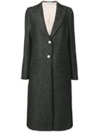 Barena Single Breasted Coat - Grey