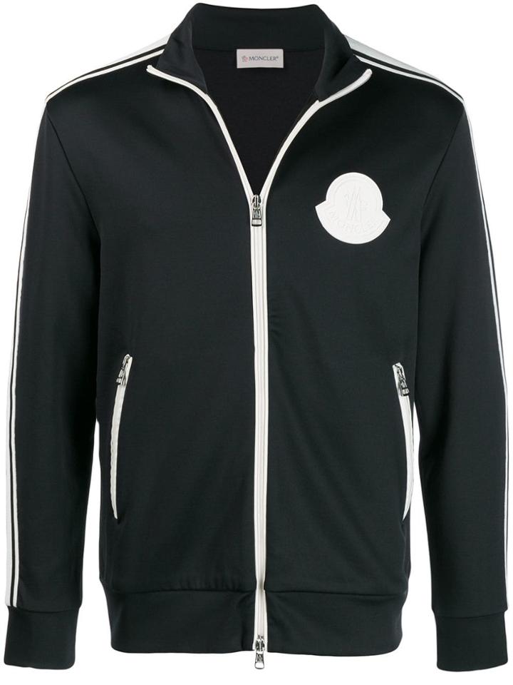 Moncler Logo Patch Lightweight Jacket - Black