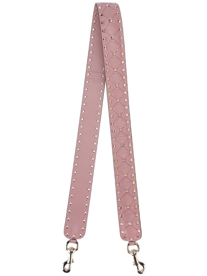 Valentino Valentino Garavani Rockstud Bag Strap, Women's, Pink/purple, Leather/metal