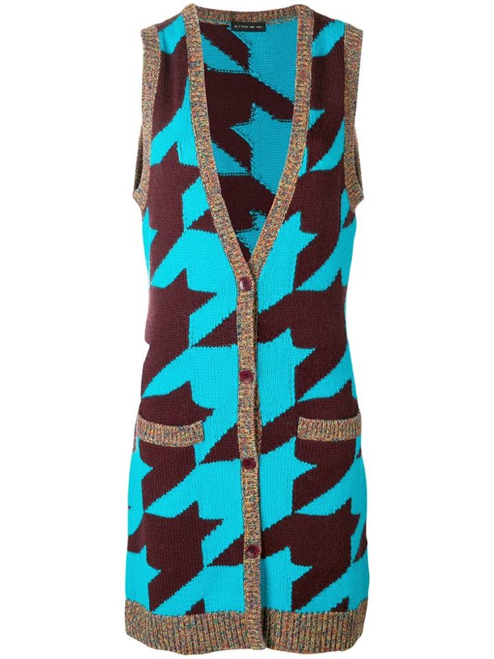 Etro V-neck Long Cardigan - Blue
