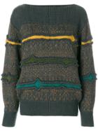 Issey Miyake Vintage Knitted Sweater - Multicolour