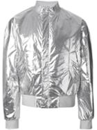 Juun.j High Shine Bomber Jacket