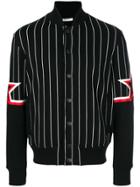 Givenchy Striped Bomber Jacket - Black