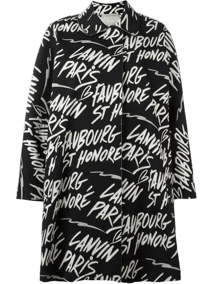 Lanvin Logo Coat