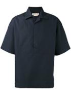 Marni - Short Sleeve Shirt - Men - Cotton - 44, Blue, Cotton