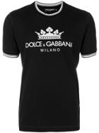 Dolce & Gabbana Logo Print T-shirt - Black