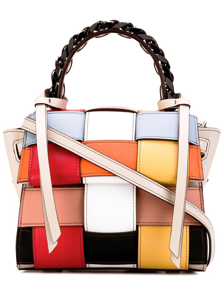 Elena Ghisellini - Woven Angel Bag - Women - Calf Leather - One Size, Calf Leather