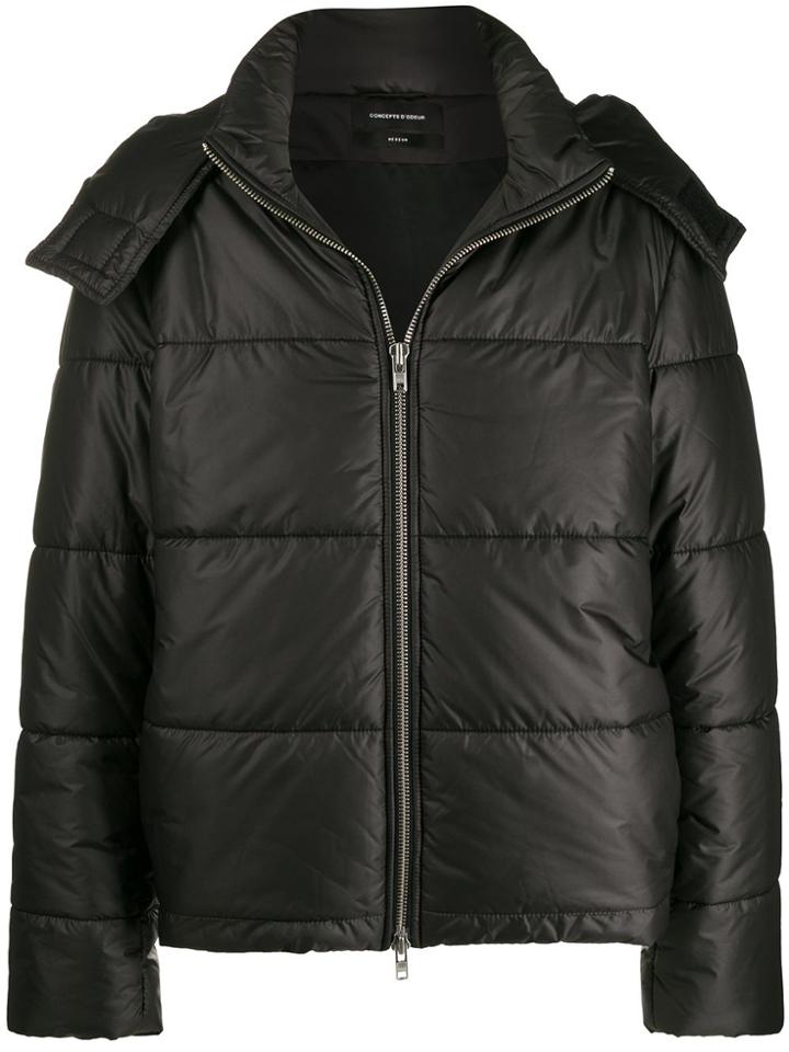 Odeur 252111-cdopaddedjacket-black